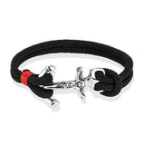 Navy Anchor Bracelets Men Double Strand Nautical Rope Bracelet For Women