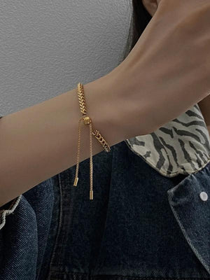 Wheat Ear Style Stainless Steel Bracelet for Women