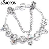 Family Charm Bracelet for Women, Boy & Girl & Grandfa & Grandma Beads