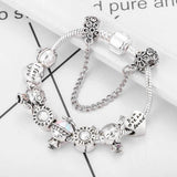 Family Charm Bracelet for Women, Boy & Girl & Grandfa & Grandma Beads