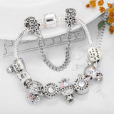 Family Charm Bracelet for Women, Boy & Girl & Grandfa & Grandma Beads