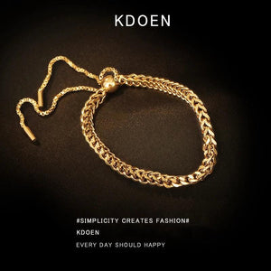 Stainless Steel Adjustable Bracelet Women's Jewelry