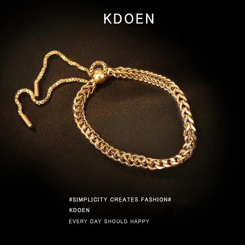 Stainless Steel Adjustable Bracelet Women's Jewelry