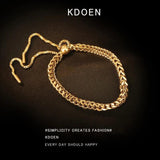 Stainless Steel Adjustable Bracelet Women's Jewelry