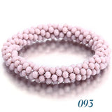Boho Multicolor Crystal Beads Bracelet Set
