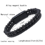 Magnetic Bracelet Humanic Pro MAX Hematie Beaded Bracelets