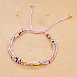 Multi-Layer Bohemia Beaded Bracelet Jewelry Gift