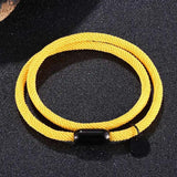 Milan Rope Bracelet Stainless Steel Magnet Men Women Gift PS1363