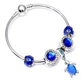 Silver Beads Charm Bracelet Bangle Ron Flying Thief Dobby Bracelets