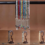 Muslim Prayer Beads Bracelet Agate Rosary 33 Stone Crystal Meditation Yoga