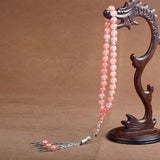 Muslim Prayer Beads Bracelet Agate Rosary 33 Stone Crystal Meditation Yoga