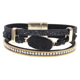 Women's Leather Bracelets 5 Colors Magnetic Bracelet Jewelry