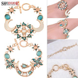 Opal Sun Moon Star Bracelet Boho Charm for Women Men