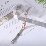 Stainless Steel Charm Bracelet for Men and Women