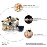 Pearl Tassel Charm Bracelets for Women