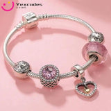 Pan Home Beaded Bracelet European Charm Women's Bracelet