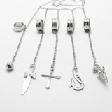 Cartoon Hunter-X-Hunter Kurapika Costume Prop Metal Ring Accessories