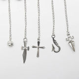 Cartoon Hunter-X-Hunter Kurapika Costume Prop Metal Ring Accessories