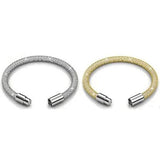 Women Stainless Steel Bracelet Crystal Net Chain Fashionable