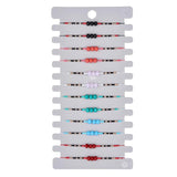 12Pcs/Set Colorful Beads Rope Bracelets for Women Party Jewelry
