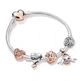 Yexcodes Pan Home Beaded Bracelet European Charm DIY Jewelry