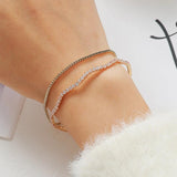 Colorful Rhinestone Bracelets For Women