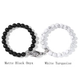 Friendship Hand Charm Bracelet Set - Matching Couple Bracelets