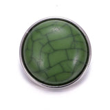 10pcs/lot 10 Colors Red 18mm Snap Button Charms for DIY Bracelet Snaps Jewelry