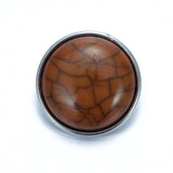 10pcs/lot 10 Colors Red 18mm Snap Button Charms for DIY Bracelet Snaps Jewelry