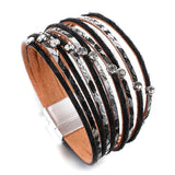 Boho Leopard Bracelet Layered Jewelry