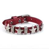 Punk Bracelet Metal Vintage Leather Alloy Belt Star Geometric Unisex