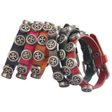 Punk Bracelet Metal Vintage Leather Alloy Belt Star Geometric Unisex