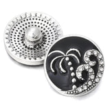 6pcs High Snap Button DIY Rhinestone Metal Buttons 18mm 20mm