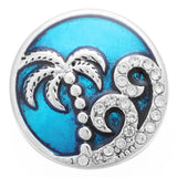 6pcs High Snap Button DIY Rhinestone Metal Buttons 18mm 20mm