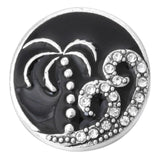 6pcs High Snap Button DIY Rhinestone Metal Buttons 18mm 20mm