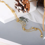 Classic Beaded Women's Bracelet Three-layer Bead Chain Girl Accessories Jewelry