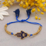 Vintage Braided Tassel Wrap Boho Bracelet