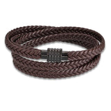 Bohemian Leather Woven Bracelet for Men