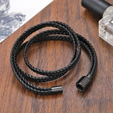 Bohemian Leather Woven Bracelet for Men