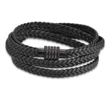 Bohemian Leather Woven Bracelet for Men