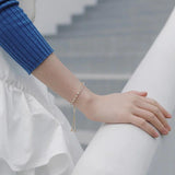 Classic Zircon Crystal Pull Out Bracelets for Women