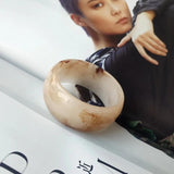 Exaggerated Pattern Acrylic Resin Wide Bangle Bracelet Women Jewelry