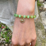 Moon Star Charm Bracelets Cat Eye Beaded Bracelets Women Girls Jewelry Gift