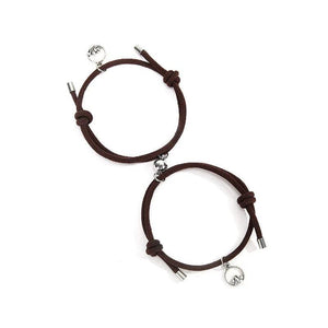 2pcs Couple Charms Bracelet Men Women kids Charm Girl Bracelet Jewelry