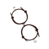 2pcs Couple Charms Bracelet Men Women kids Charm Girl Bracelet Jewelry