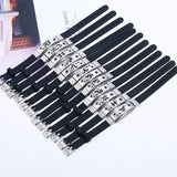Stainless Steel 12 Constellation Silicone Titanium Bracelet