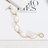 Bohemia Oval Acrylic Abalone Shell Bracelet for Women