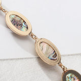 Bohemia Oval Acrylic Abalone Shell Bracelet for Women