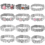 Mesh Bracelets with Slide Charms - DIY Jewelry Gift