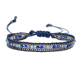 Bohemia Crystal Bead Chain Bracelet Charm Women's Jewelry